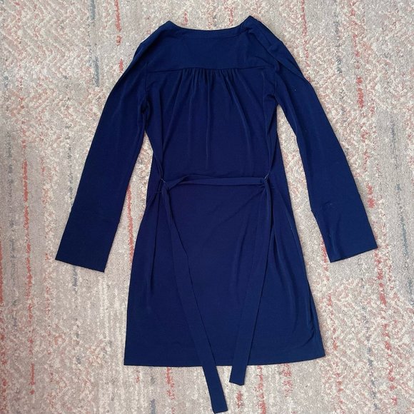 MICHAEL KORS Blue Dress With Gold Chain - Picture 4 of 4